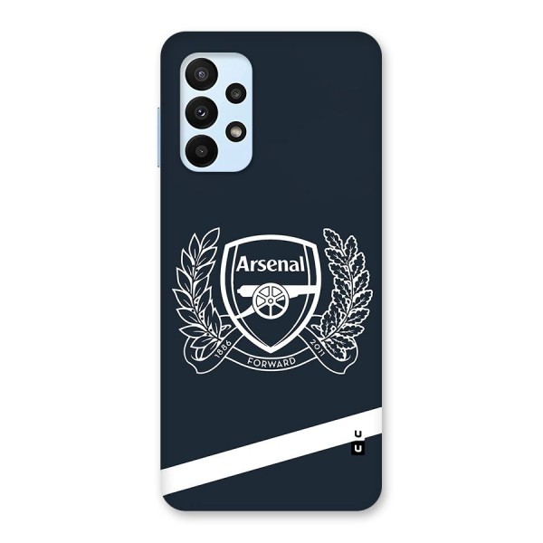 Arsenal Forward Glass Back Case for Galaxy A23