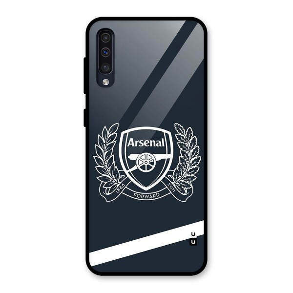 Arsenal Forward Glass Back Case for Galaxy A50s