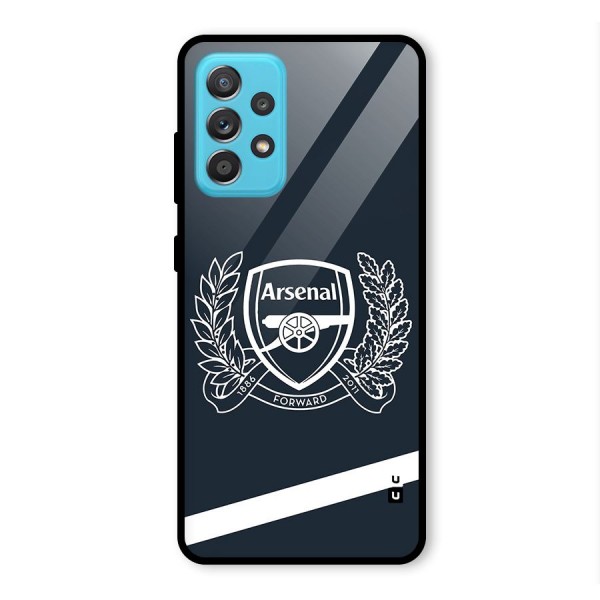 Arsenal Forward Glass Back Case for Galaxy A52s 5G