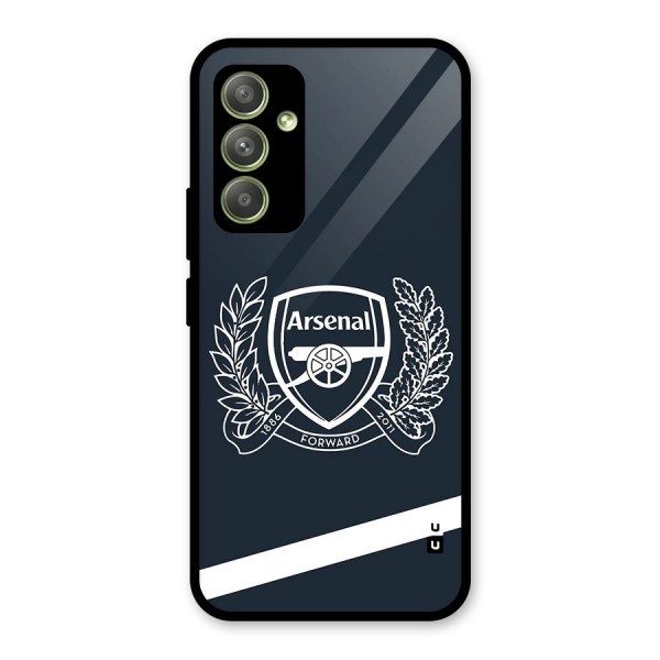 Arsenal Forward Glass Back Case for Galaxy A54