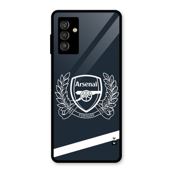 Arsenal Forward Glass Back Case for Galaxy M13