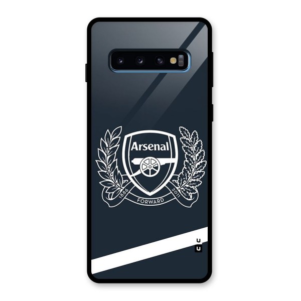 Arsenal Forward Glass Back Case for Galaxy S10