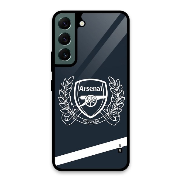 Arsenal Forward Glass Back Case for Galaxy S22 5G