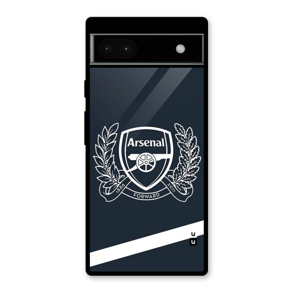 Arsenal Forward Glass Back Case for Google Pixel 6a