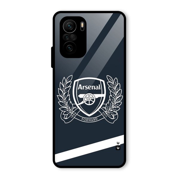 Arsenal Forward Glass Back Case for Mi 11x