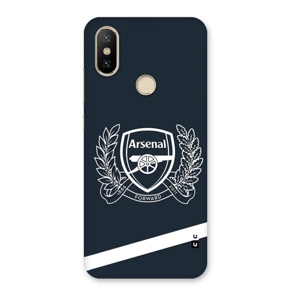 Arsenal Forward Back Case for Mi A2