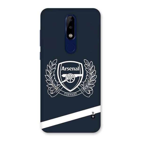 Arsenal Forward Back Case for Nokia 5.1 Plus