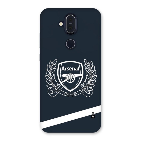 Arsenal Forward Back Case for Nokia 8.1