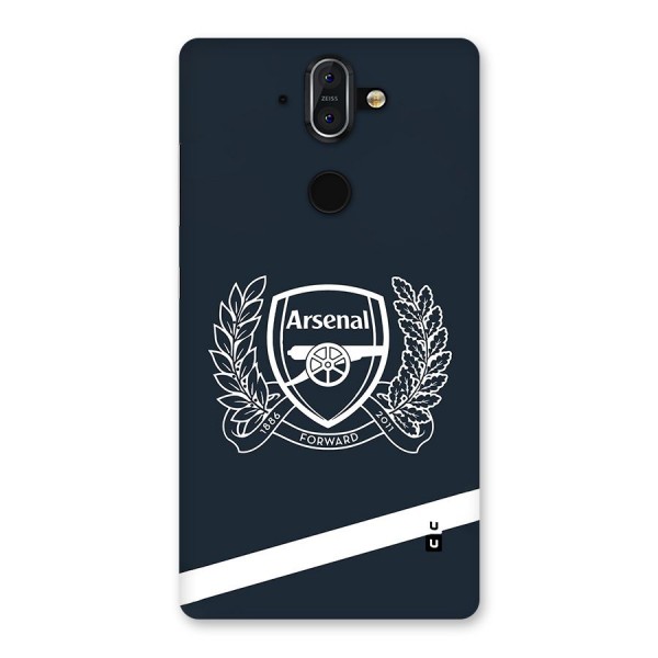 Arsenal Forward Back Case for Nokia 8 Sirocco