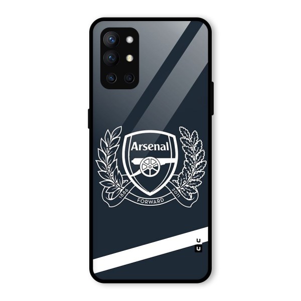 Arsenal Forward Glass Back Case for OnePlus 9R