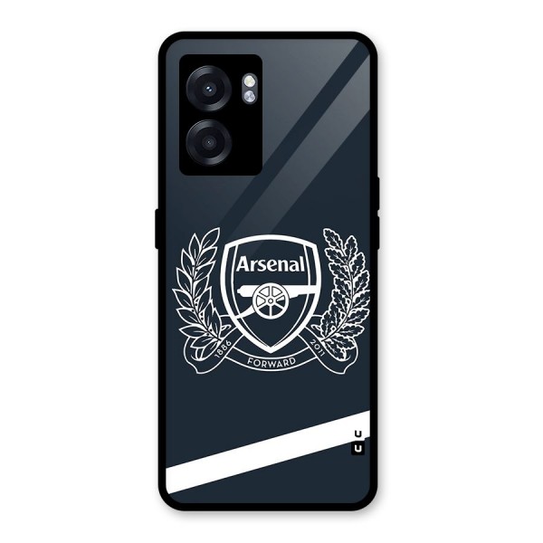 Arsenal Forward Glass Back Case for Oppo K10 (5G)