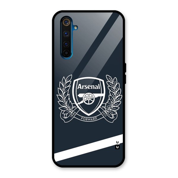 Arsenal Forward Glass Back Case for Realme 6 Pro