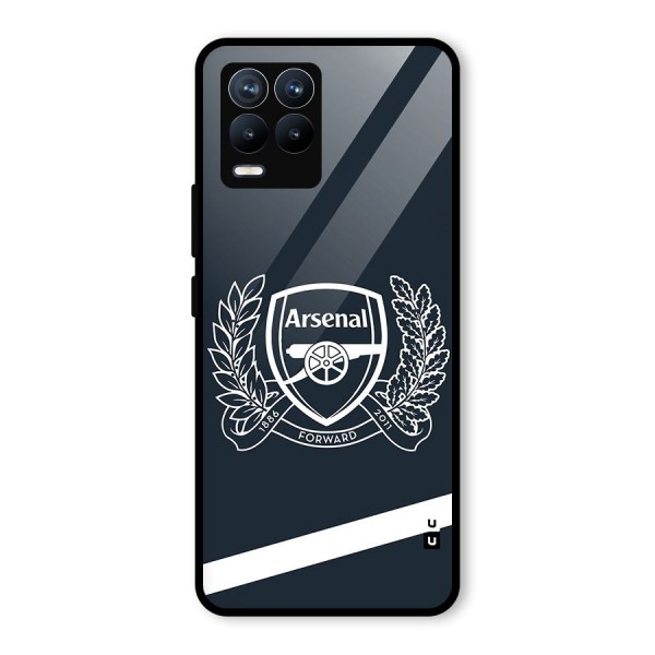 Arsenal Forward Glass Back Case for Realme 8