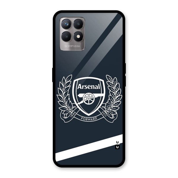 Arsenal Forward Glass Back Case for Realme 8i