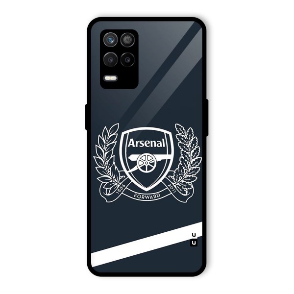 Arsenal Forward Glass Back Case for Realme 9 5G