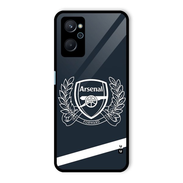 Arsenal Forward Glass Back Case for Realme 9i