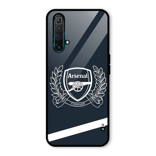 Arsenal Forward Glass Back Case for Realme X3 SuperZoom