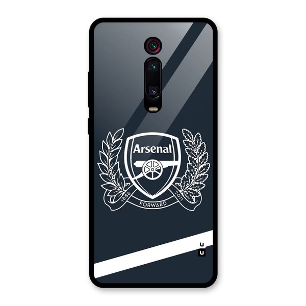 Arsenal Forward Glass Back Case for Redmi K20 Pro