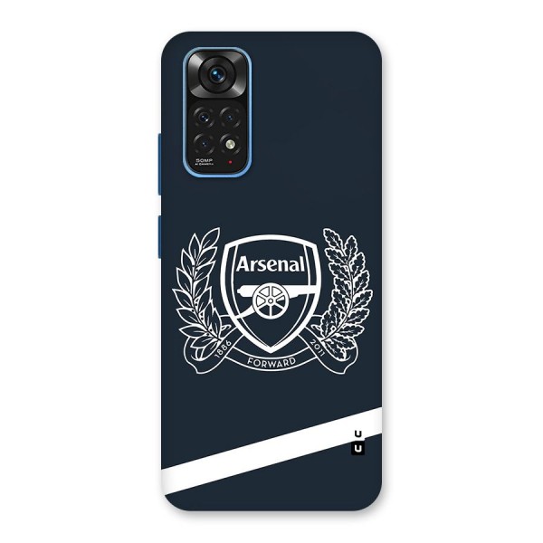 Arsenal Forward Glass Back Case for Redmi Note 11S