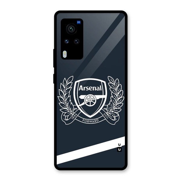 Arsenal Forward Glass Back Case for Vivo X60 Pro