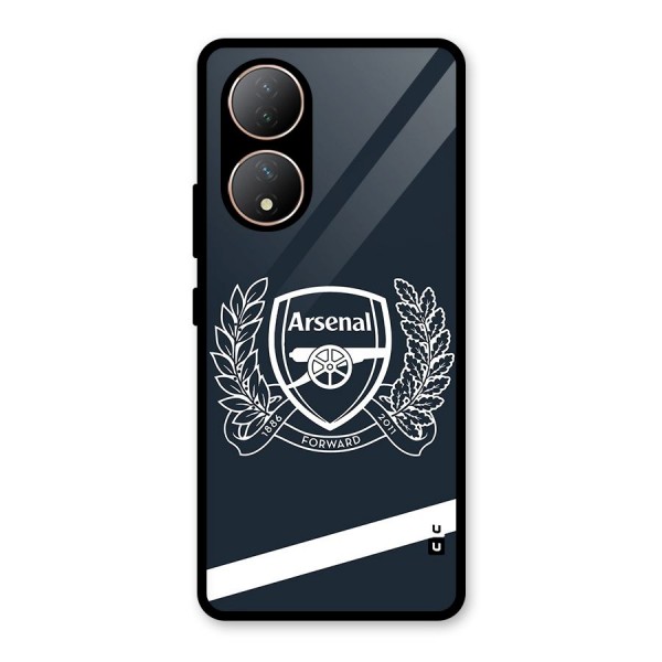 Arsenal Forward Glass Back Case for Vivo Y100A