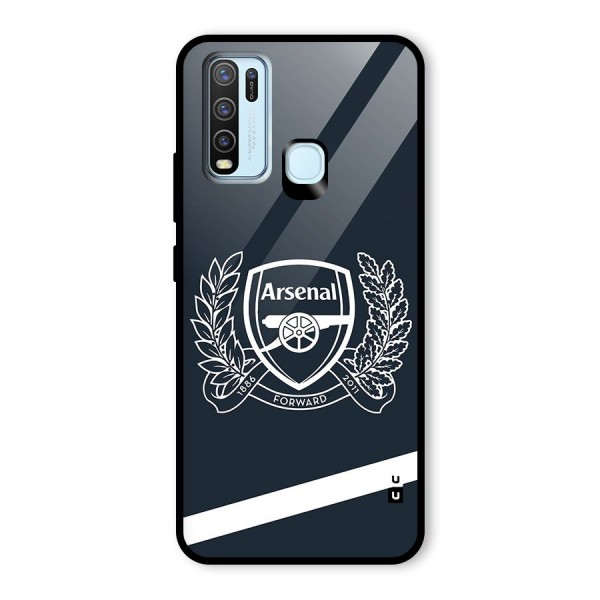 Arsenal Forward Glass Back Case for Vivo Y50