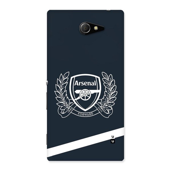 Arsenal Forward Back Case for Xperia M2