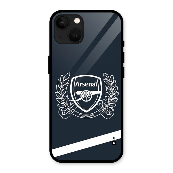 Arsenal Forward Glass Back Case for iPhone 13