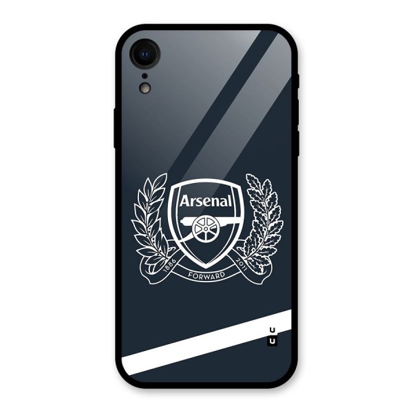 Arsenal Forward Glass Back Case for iPhone XR