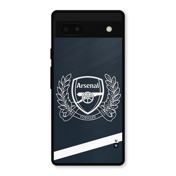 Arsenal Forward Metal Back Case for Google Pixel 6a