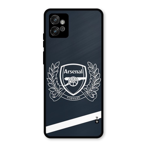 Arsenal Forward Metal Back Case for Moto G32