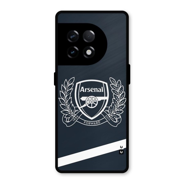 Arsenal Forward Metal Back Case for OnePlus 11R