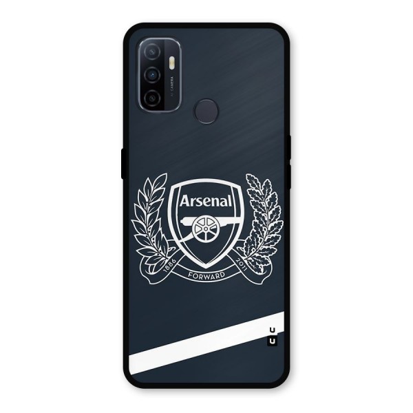 Arsenal Forward Metal Back Case for Oppo A53