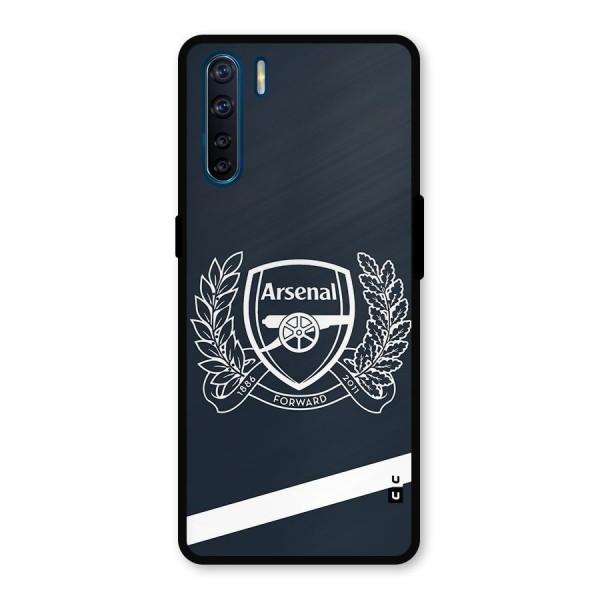 Arsenal Forward Metal Back Case for Oppo F15