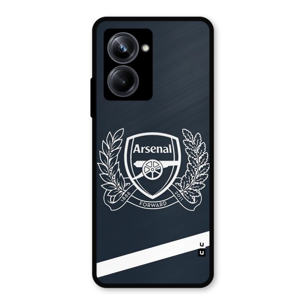 Arsenal Forward Metal Back Case for Realme 10 Pro