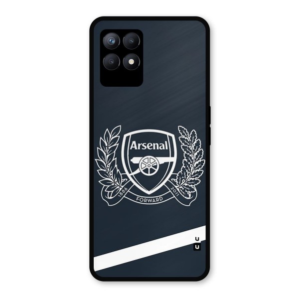 Arsenal Forward Metal Back Case for Realme 8i