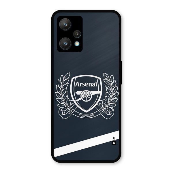 Arsenal Forward Metal Back Case for Realme 9