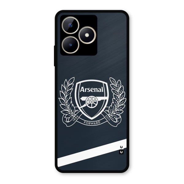 Arsenal Forward Metal Back Case for Realme Narzo N53