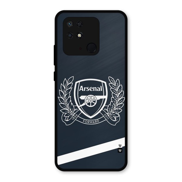 Arsenal Forward Metal Back Case for Redmi 10