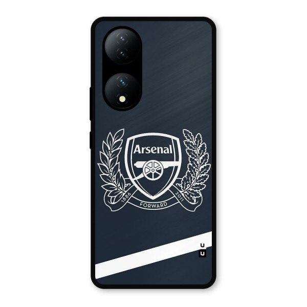 Arsenal Forward Metal Back Case for Vivo T2