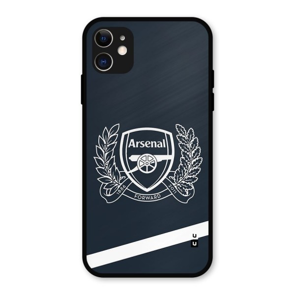 Arsenal Forward Metal Back Case for iPhone 11