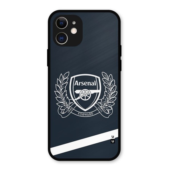 Arsenal Forward Metal Back Case for iPhone 12