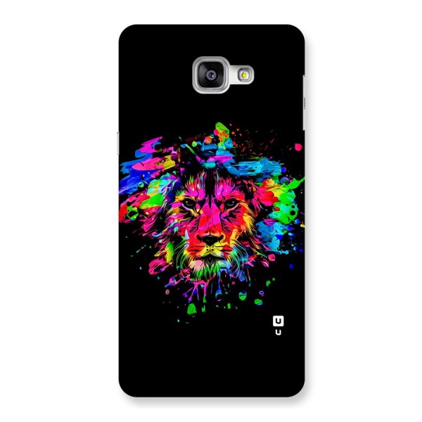 Artistic Lion Art Splash Back Case for Galaxy A9