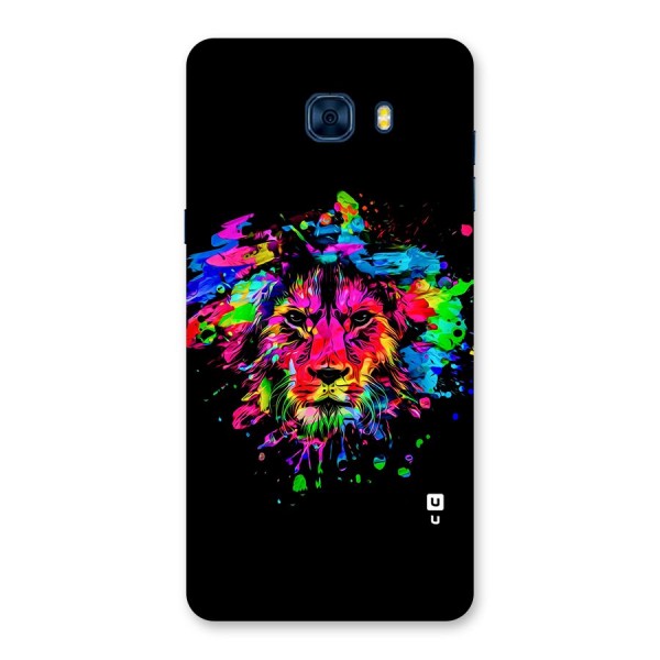 Artistic Lion Art Splash Back Case for Galaxy C7 Pro