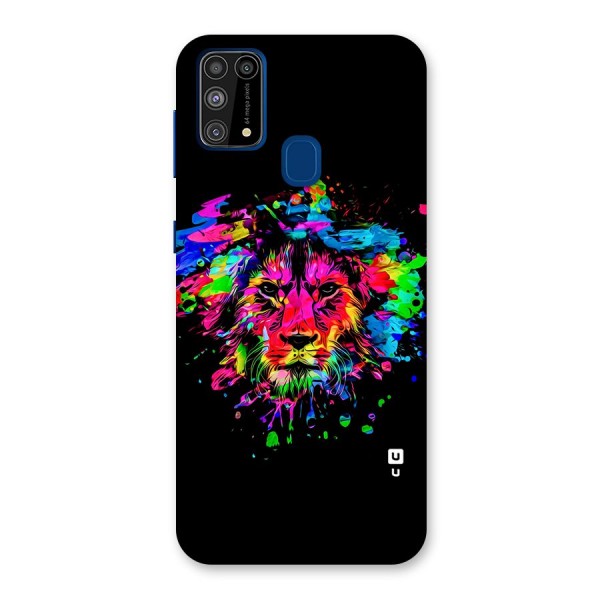 Artistic Lion Art Splash Back Case for Galaxy F41