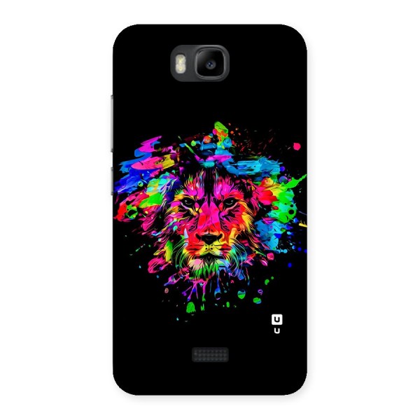 Artistic Lion Art Splash Back Case for Honor Bee