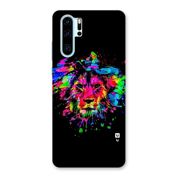 Artistic Lion Art Splash Back Case for Huawei P30 Pro