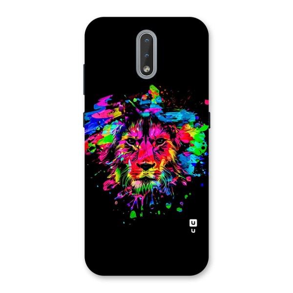 Artistic Lion Art Splash Back Case for Nokia 2.3