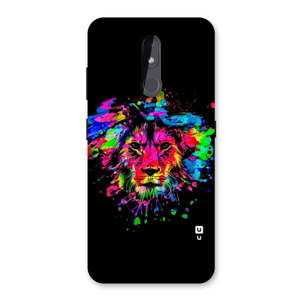 Artistic Lion Art Splash Back Case for Nokia 3.2