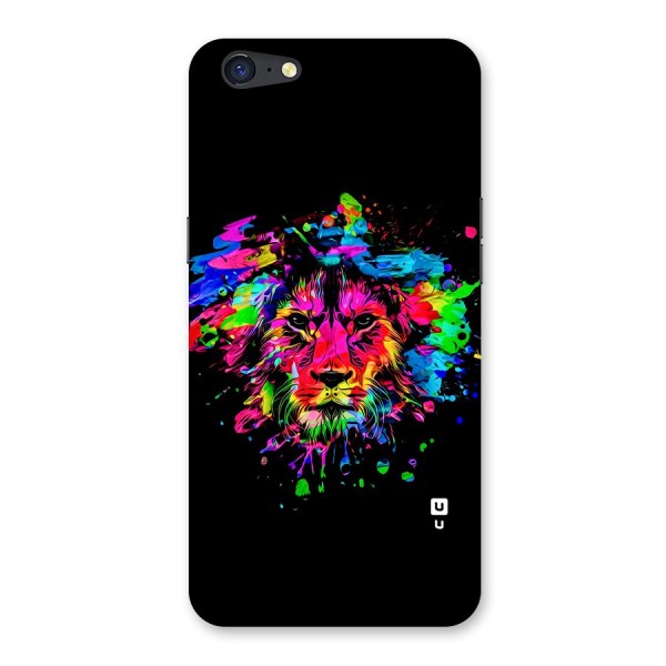 Artistic Lion Art Splash Back Case for Oppo A71